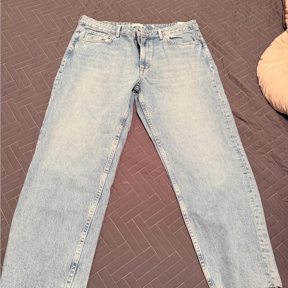 Mango Classic Blue Denim Jeans